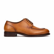 Tan Derby Split Toe Shoes
