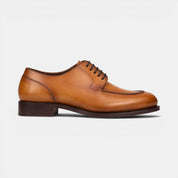 Tan Derby Split Toe Shoes
