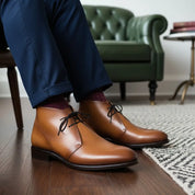 Tan Chukka Boots