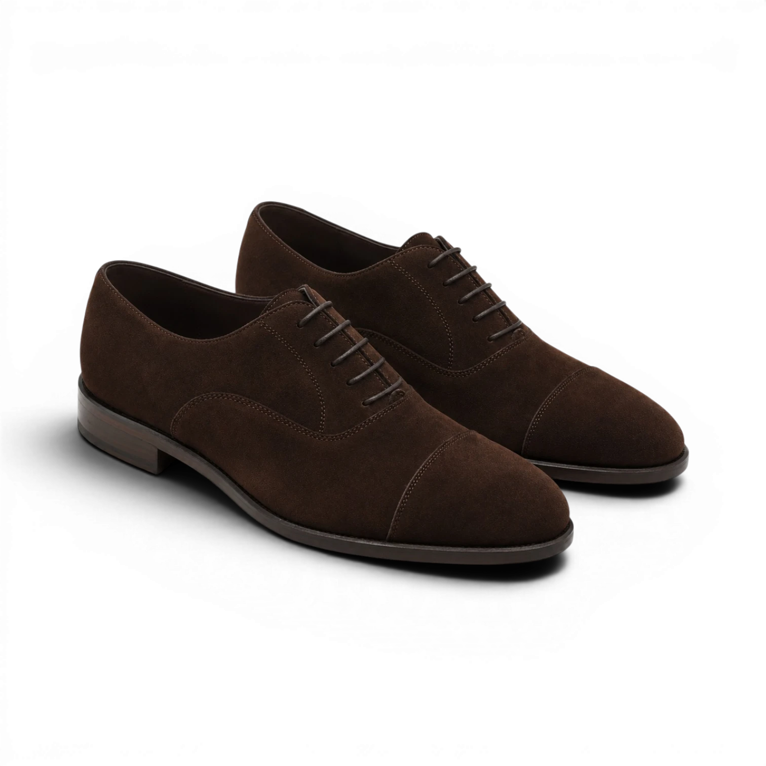 Brown Suede Oxford