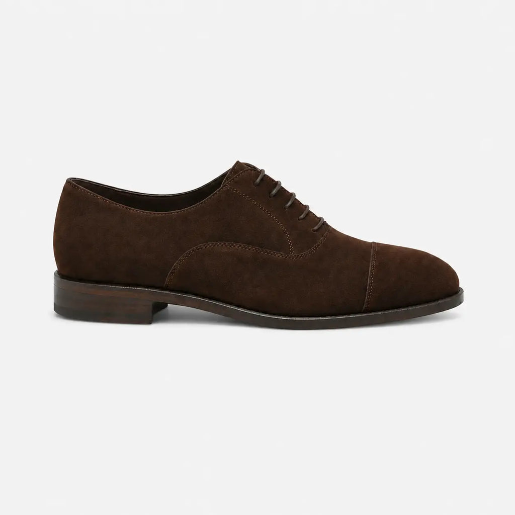 Brown Suede Oxford