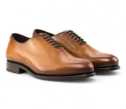 Tan Wholecut – Burnished Handmade Elegance