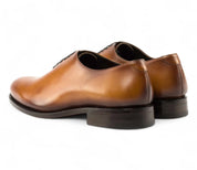 Tan Wholecut – Burnished Handmade Elegance
