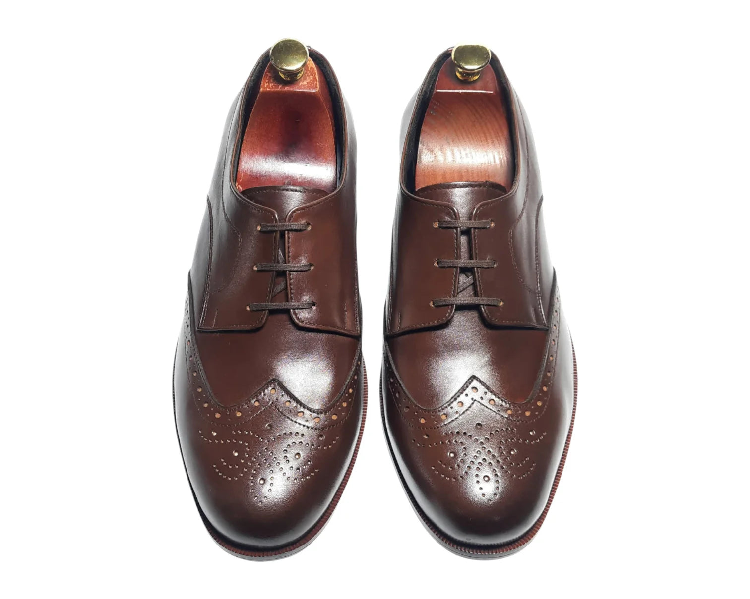 Made-to-Measure Leather Full Brogue Derby