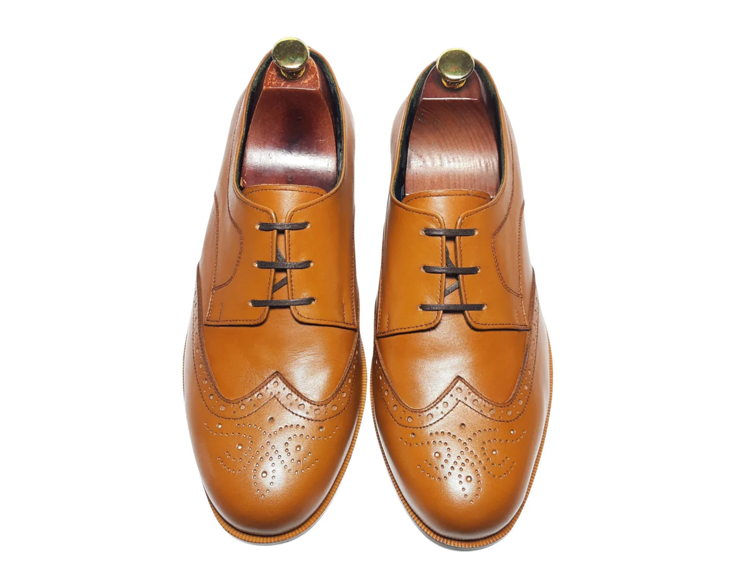 Made-to-Measure Leather Full Brogue Derby