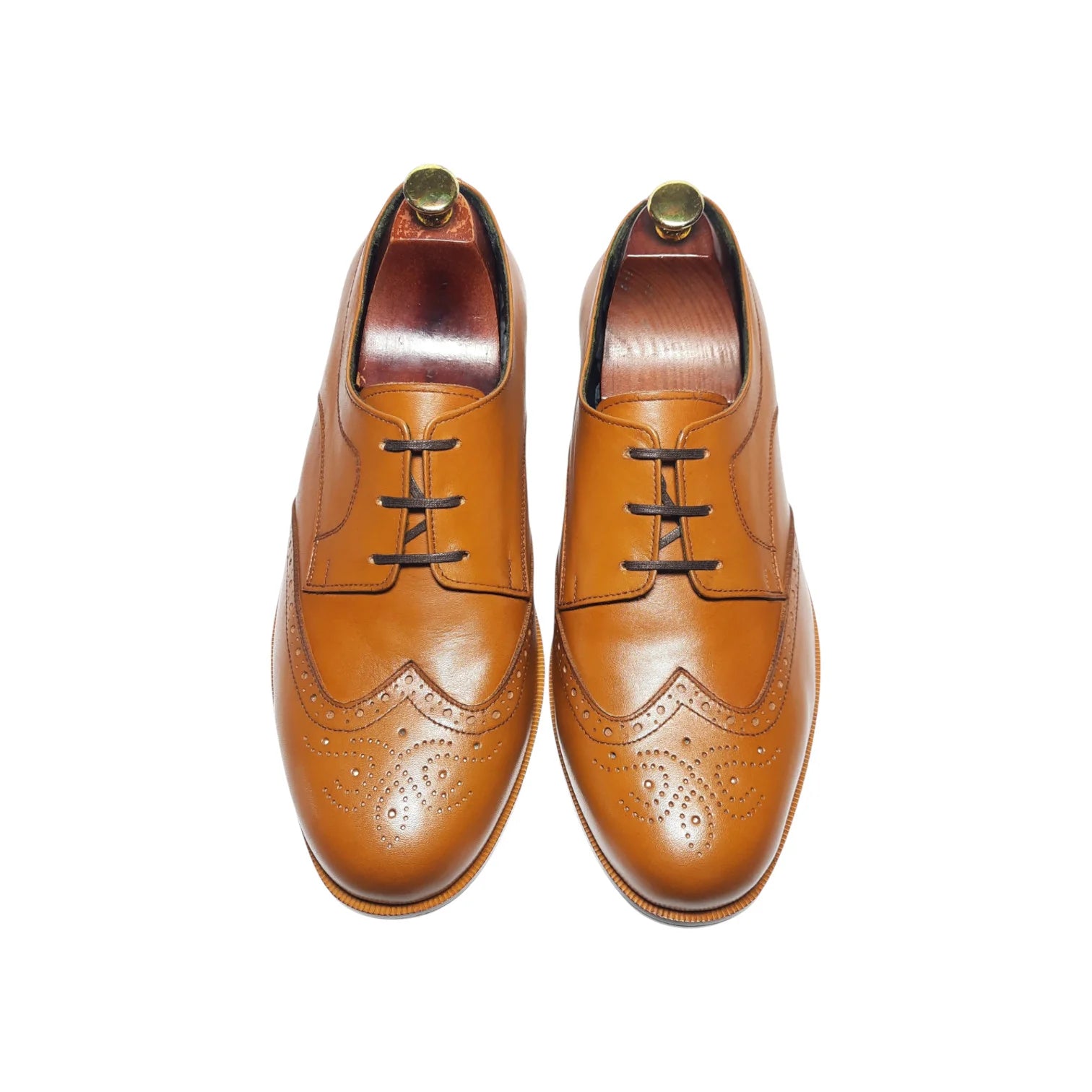 Made-to-Measure Leather Full Brogue Derby