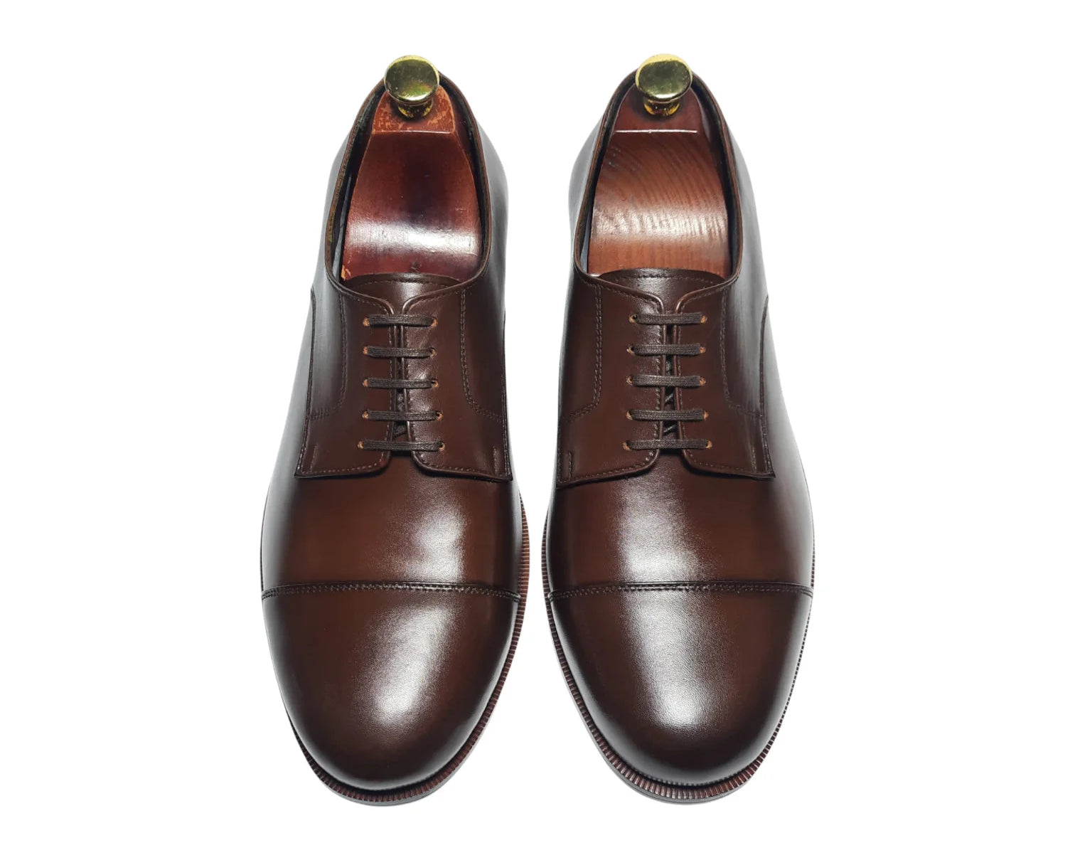 Made-to-Measure Leather Cap Toe Derby