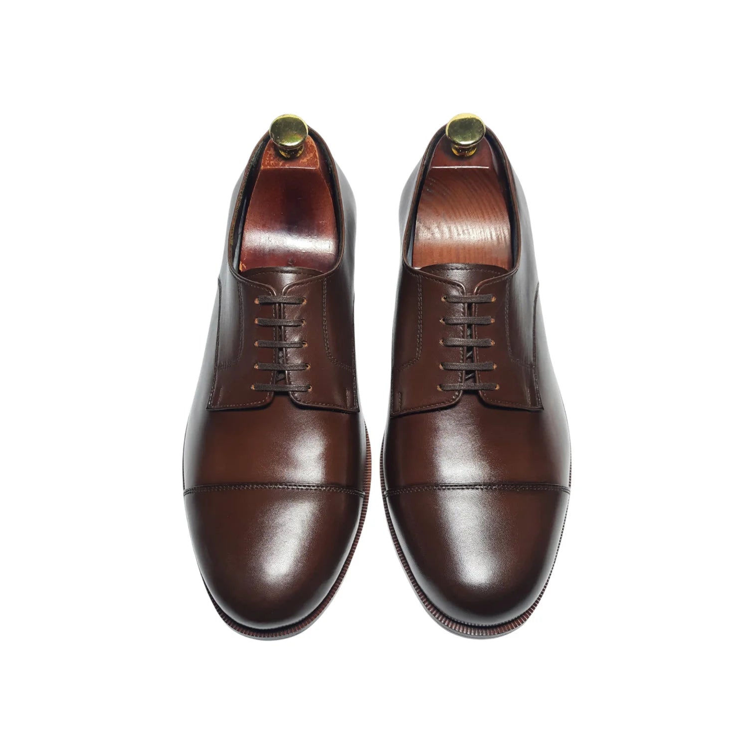Made-to-Measure Leather Cap Toe Derby