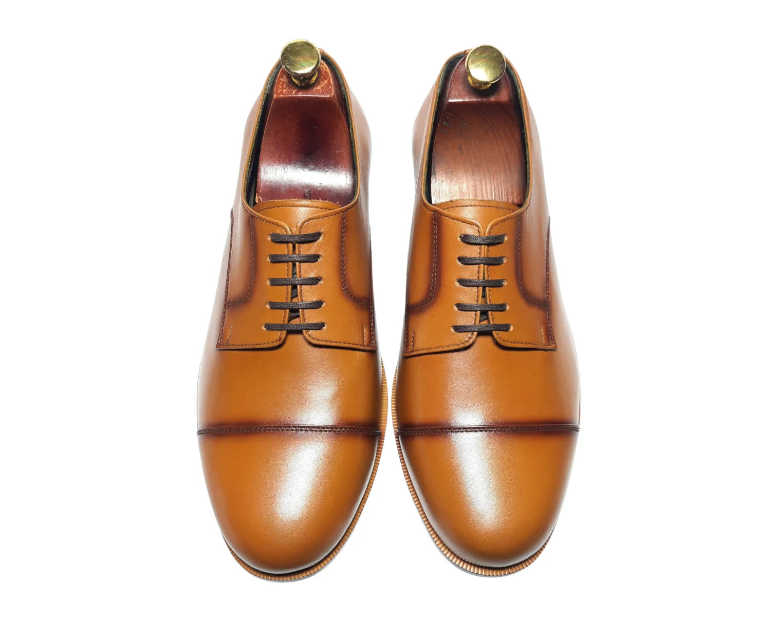 Made-to-Measure Leather Cap Toe Derby