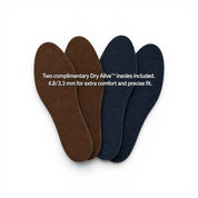 Navy Blue Leather Loafers