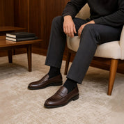 Brown Penny Loafers