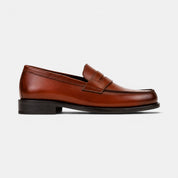 Cognac Penny Loafers