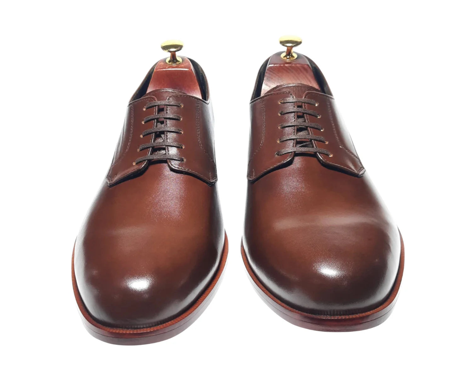 Made-to-Measure Leather Plain Derby
