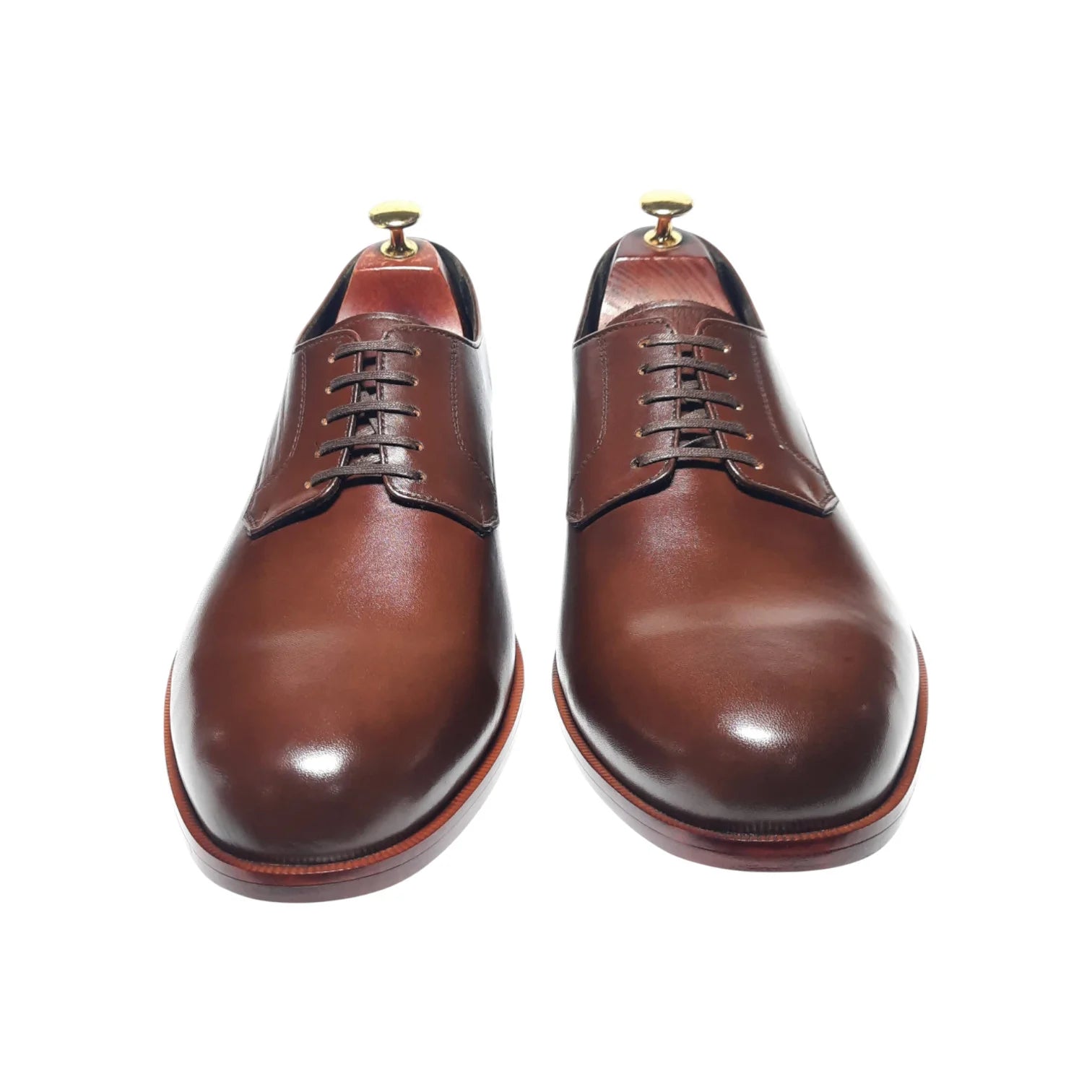 Made-to-Measure Leather Plain Derby