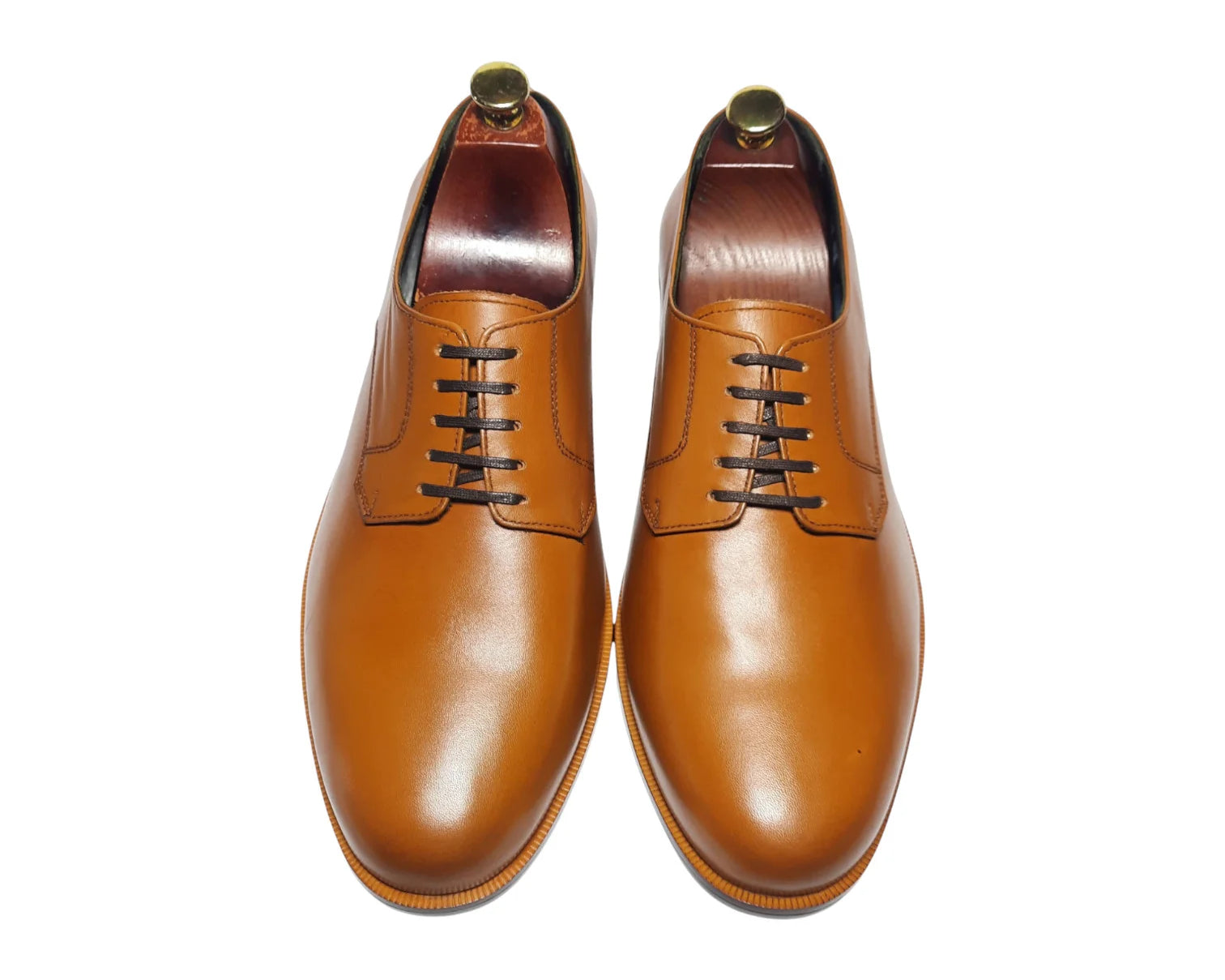 Made-to-Measure Leather Plain Derby