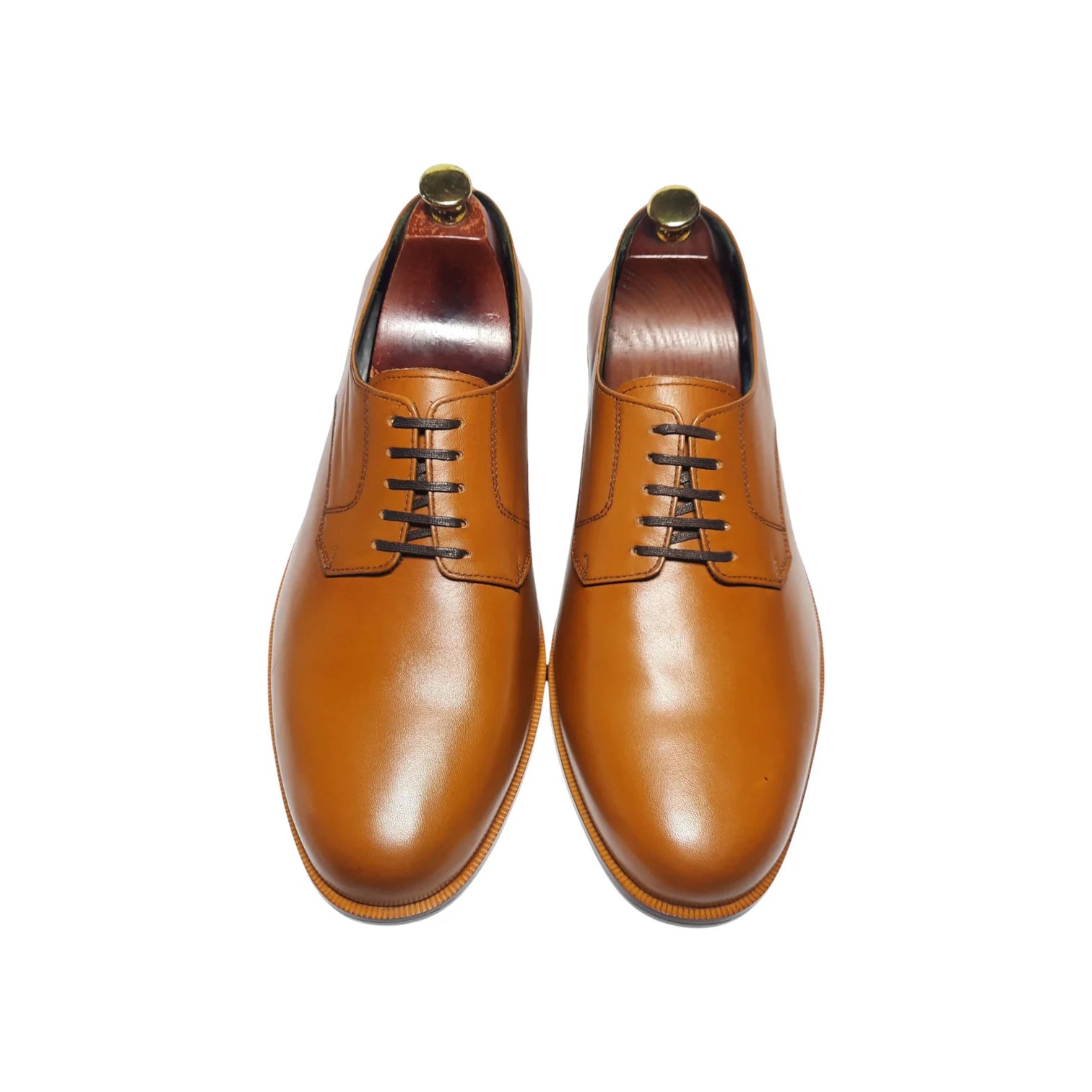 Made-to-Measure Leather Plain Derby