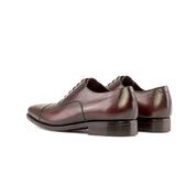 Burgundy Goodyear Welted Oxford Cap Toe